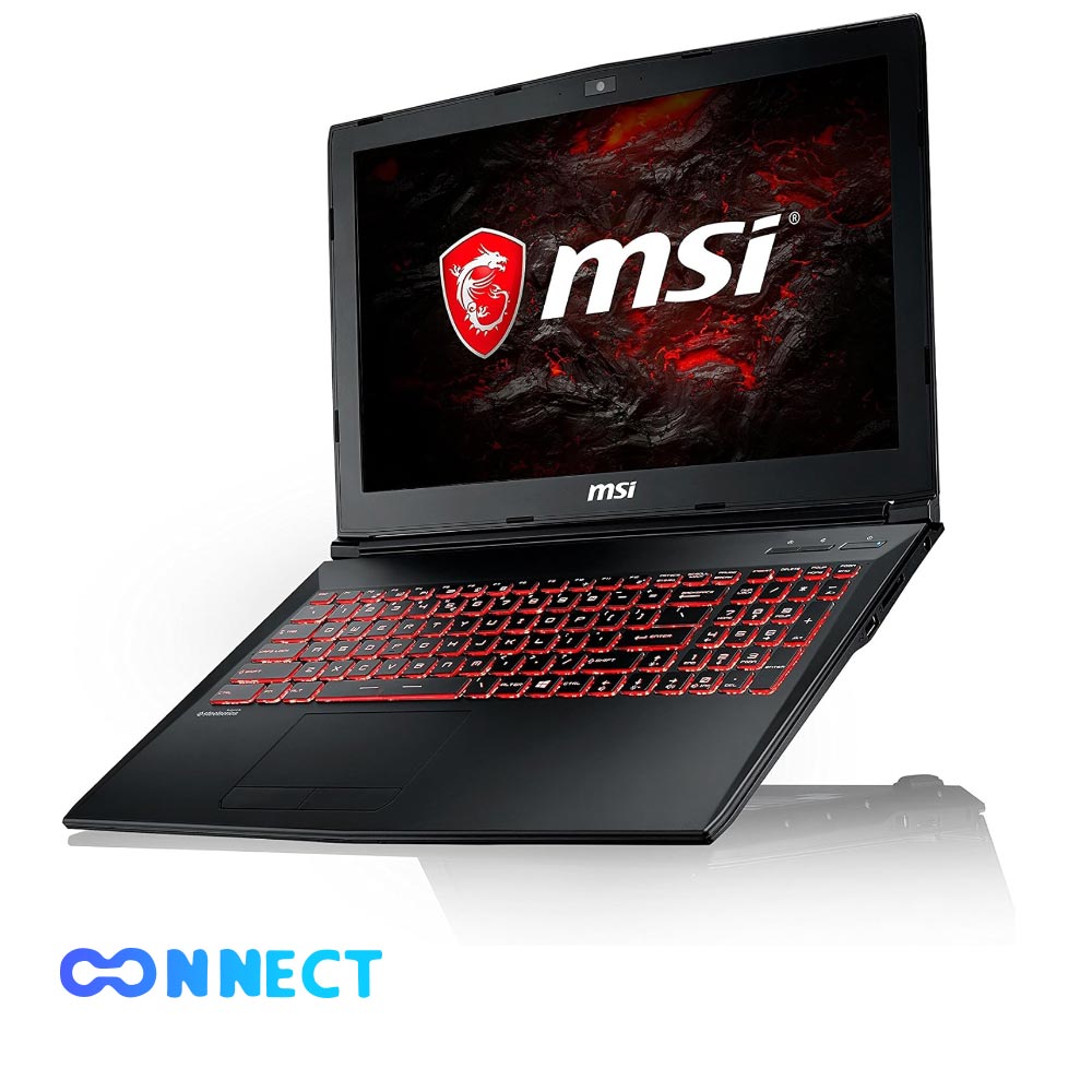لپ تاپ استوک MSI GL62M 7RDX i5-7300HQ 16GB GTX 1050TI 4GB 15.6 FHD