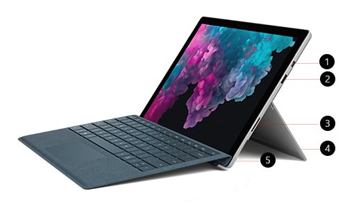 لپ تاپ سرفیس پرو 6 i5 8GB 256GB استوک - Surface Pro 6 استوک