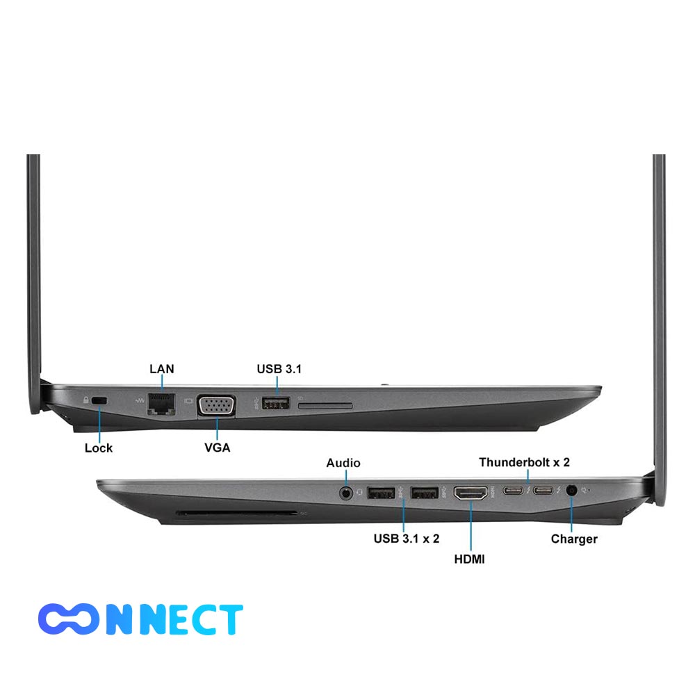 لپ تاپ استوک HP ZBook G3 i7 Gen 6 M1000M 2GB 16GB 256GB SSD